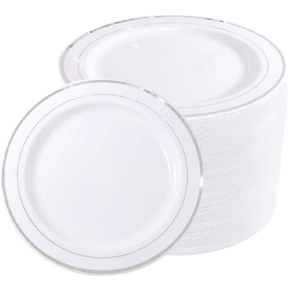500 Pratos de Plastico